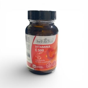 Vitamina C 500 masticabile con Acerola 24 tavolette